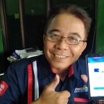 Salah satu peserta JKN dari Kota Kediri, Bambang Suratno.