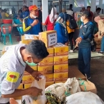 Bantuan dari Pemkot Kediri yang sudah mulai didistribusikan kepada korban bencana Gunung Semeru di Lumajang. foto: ist.