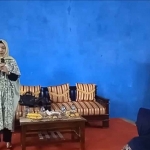 Anggota Komisi IX DPR RI, Dewi Aryani, saat memberi pemaparan kepada peserta sosialisasi.