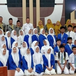 Siswa-siswi MA Sunan Giri saat berkunjung ke DPRD Kabupaten Pasuruan.