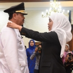 Pungkasiadi dilantik sebagai Bupati Mojokerto oleh Gubernur Khofifah. 