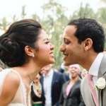 Mendikbudristek RI Nadiem Makarim dan istrinya, Franka Franklin. Foto: istmewa