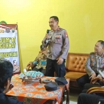 Kegiatan Jumat curhat yang digelar Satbinmas Polres Ngawi.