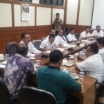 Hearing Komisi I DPRD Gresik dengan AKD dan Kepala DPMD soal penjaringan dan penyaringan perangkat desa. Foto: SYUHUD A/BANGSAONLINE