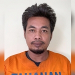 Deny Yulianto alias Landak, tersangka penyalahgunaan narkoba.