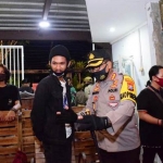 Kapolresta Sidoarjo Kombes Pol. Sumardji memimpin langsung jalannya patroli gabungan, Selasa (18/8/2020) tadi malam.