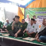 Yusril Ihza Mahendra ketika memberi pengarahan pada caleg PBB di Pasuruan.