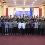 Pengurus PWI Pasuruan periode 2023-2026 saat foto bersama.