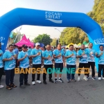 Bupati Jombang, Warsubi bersama jajarannya saat mengikuti Adhyaksa Playon 2025