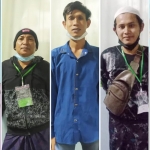 Dari kiri: Rohedah, Mat Jaki, Mesdi, Sipul, dan Mohammad Hadiri.