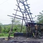 Lokasi tambang minyak tradisional di Desa Wonocolo, Kecamatan Kedewan, Bojonegoro.