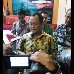 Sarmuji, anggota komisi sebelas DPR RI saat sidak di KPP Blitar.