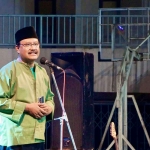 Wali Kota Pasuruan, Saifullah Yusuf, saat membuka Sosialisasi Daerah Pemilihan dan Alokasi Kursi Anggota DPRD Kota Pasuruan dalam Pemilu 2024.