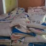 Stok pupuk subsidi di Tuban.