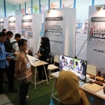 Suasana Kediri Urban Job Fair tampak dipadati para pencari kerja. Foto: Ist.