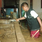 Salah satu titik di Kabupaten Jember yang diterjang banjir.