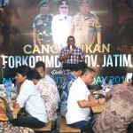 Kapolda Jawa Timur Irjen Pol Drs. Luki Hermawan saat menyampaikan sambutan.