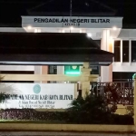 Kantor Pengadilan Negeri Blitar di Jalan Imam Bonjol Kota Blitar.
