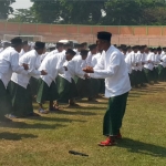 Para santri di Pasuruan saat mengikuti acara Hari Santri Nasional, beberapa waktu lalu.