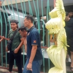 Salah satu copet yang diamankan petugas