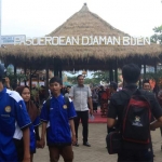 Suasana Event Pasoeroean Djaman Bijen (PJB) yang digelar di Halaman GOR Kota Pasuruan. 