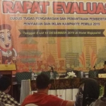 Kegiatan rakor evaluasi Bawaslu Provinsi Jatim. foto: YUNIARDI SUTONDO./ BANGSAONLINE