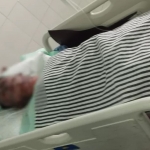 Korban ledakan petasan di Gresik saat dirawat di Rumah Sakit (dok. Ist)