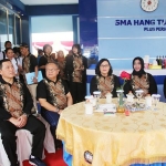 Pangkoarmada II saat menghadiri puncak peringatan HUT ke-72 Yayasan Hang Tuah.