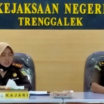 Kepala Kejaksaan Negeri Trenggalek Darfiah, S.H. (foto: HERMAN/ BANGSAONLINE)