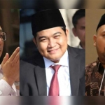 Dari kiri, Asluchul Alif, M. Syahrul Munir, dan Fandi Akhmad Yani.
