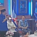 Pakde Karwo memaparkan kesiapan Partai Demokrat untuk memenangkan Khofifah-Emil dalam Pilgub Jatim 2018.