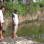 TKP bekas tambang galian C tempat korban tenggelam hingga ditemukan meninggal dunia