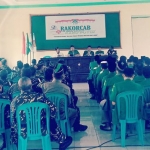 SIAP: Rakorcab GP Ansor Sidoarjo yang digelar di Aula Gedung Kantor PCNU Sidoarjo, Rabu (3/4). Foto: ist