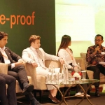 Wali Kota Batu saat menghadiri misi ekonomi Belanda-Indonesia di Jakarta.
