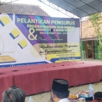 H. Syafiuddin, S.Sos. saat menjadi keynote speaker dalam acara Pelantikan Pengurus PMII dan Orasi Pergerakan bagi mahasiswa STIT Al-Ibrohimy Galis Bangkalan.