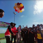 Peresmian Sekolah Sepak Bola Temu Sport Center Bojonegoro.