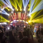 Salah satu festival sound horeg di Kota Batu.