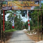 Kondisi jalan di dusun Bangolan yang sudah mulus. foto: SUWANDI/ BANGSAONLINE