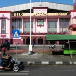 Gor Delta tampak dari depan. foto: Jawa Pos