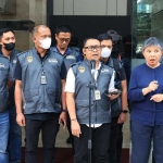 Ketua Tim Penyidik Dittindak Kortastipidkor Polri, Kombes Pol Gunawan, saat konferensi pers terkait dugaan korupsi Pabrik Gula Asembagus.