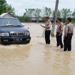 Kapolres dan Kasat Lantas saat turun langsung ke lokasi melakukan pengecekan di lapangan.