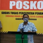 Wakil Sekretaris Gugus Tugas Percepatan Penanganan Covid-19 Kabupaten Pasuruan, Anang Saiful Wijaya.