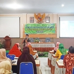 Pembinaan Pendamping Poskestren di Aula Dinkes Lamongan, Kamis (24/9/2020). (foto: ist).