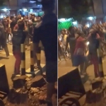Cuplikan video yang beredar di medsos. Tampak sejumlah warga melakukan pemukulan kepada anak punk yang diduga mabuk sehingga menimbulkan keresahan.