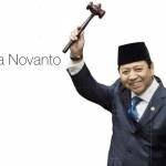 Setya Novanto pegang palu. Foto: net/jmol.co