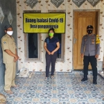 Posko PPKM Mikro di Desa Panggungrejo yang disiapkan sebagai lokasi karantina bagi pekerja migran.