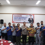 Pertemuan antara pihak Polres Mojokerto Kota dan serikat buruh, persiapan aksi May Day (dok. Ist)