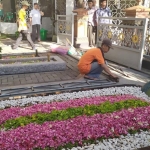 Komplek makam di Pesantren Tebuireng.