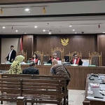 Sidang pembacaan Duplik dari tim pembela hukum terdakwa kasus akuisisi PT Jembatan Nusantara oleh PT ASDP Ferry Indonesia.