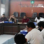 Suasana Forum Diskusi Peningkatan Kapasitas Kelembagaan LSM, di Aula Bakesbangpol Sidoarjo, Rabu (7/12). foto: mustain/ bangsaonline
